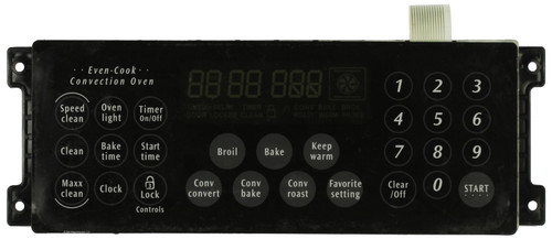 Electrolux Oven 316462880 Electronic Clock Timer ES530 - Black Overlay