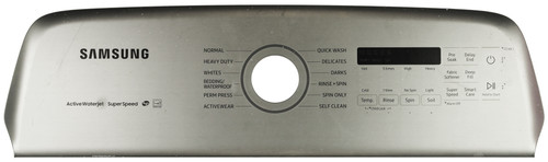 Samsung Washer DC64-03825F Control Panel Assembly 