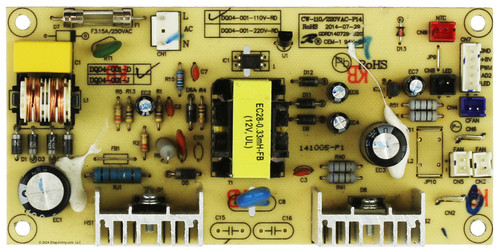 GE Wine Cooler DQ04-001-110V-RD Control Board GW12XDBB