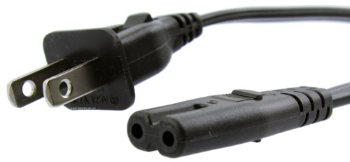 2-Prong Power Cord Ver. C