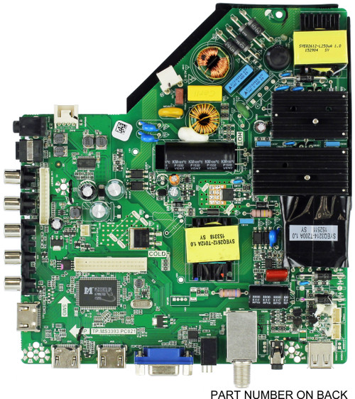 Westinghouse Main Board / Power Board for DWM55F1G1 Version TW-78910-A055J only