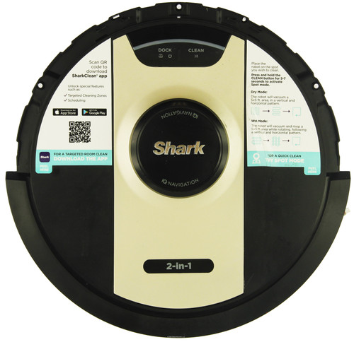 Shark Matrix Robot Vacuum Replacement Top Case w/Buttons UR2410WXUS 