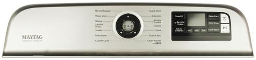 Whirlpool Washer W11130430 Control Panel