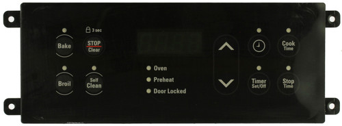 Electrolux Oven 318184400 Electronic Clock Timer, Black Overlay