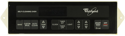 Whirlpool Range 6610316 Control Board - Black Overlay