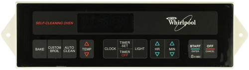 Whirlpool Oven 6610059 Control Board- Black Overlay
