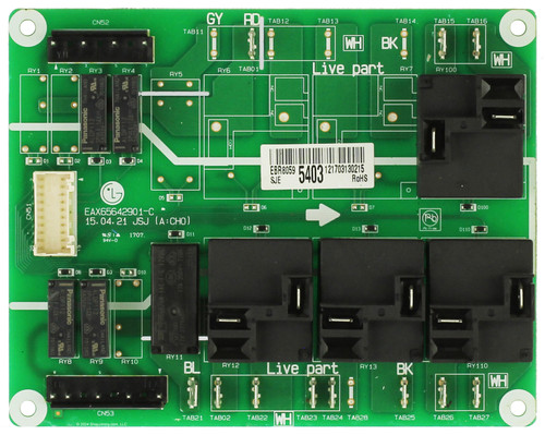 LG Range EBR80595403 Sub Assembly Board