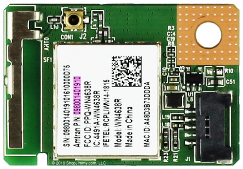 Vizio 0980-0140-1910 WiFi Wireless Adapter Module