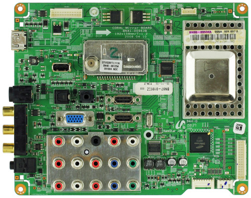 Samsung BN96-09534A (BN41-00963B) Main Board for LN32A450C1DXZA