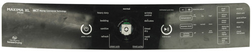 Whirlpool Dryer W10469307 Control Panel