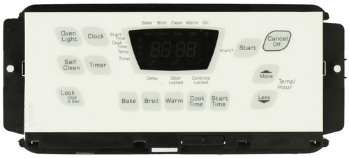 Oven WPW10476694 W10476694 Control Board - White Overlay
