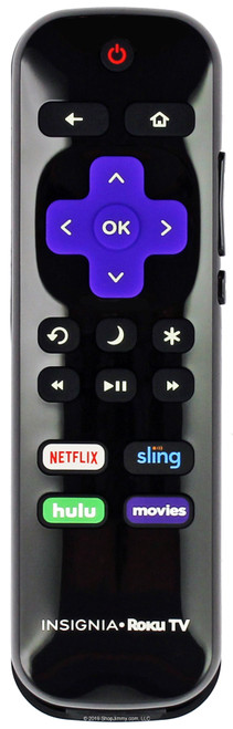 Insignia NS-RCRUS-19 398GR10BEBYN013 Roku Remote Control-- Open Bag