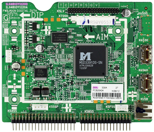 Sanyo 1LG4B10Y11200 Z6SL Digital Main Board DP39842 P39842-06