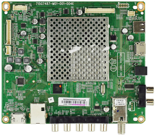 Vizio 756TXFCB02K0530 Main Board for D32H-D1 (LTTUUKBS Serial)