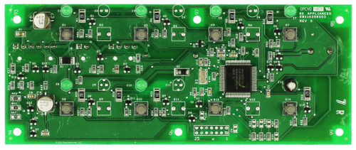 GE Refrigerator 197D4576G029 Interface Board - No Faceplate