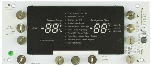 Electrolux Refrigerator A05860725 Display Board