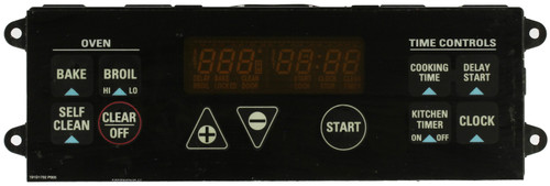 GE Oven WB27K5306 Control Board - Black Overlay