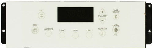 Whirlpool Oven W10343470 Control Board - White Overlay