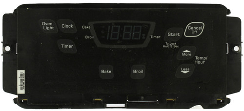 Whirlpool Range WPW10310968 W10310968 Control Board W/ Black Overlay 