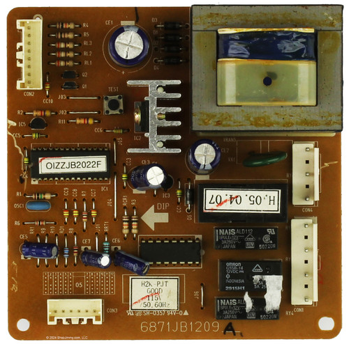 LG 6871JB1209A Refrigerator Electronic Control Board