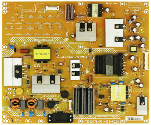 Insignia PLTVCV778XXA1 Power Supply / LED Board