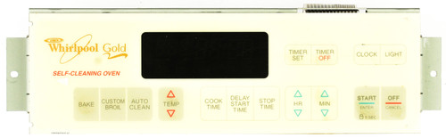 Whirlpool Range 8053448 Control Board - White Overlay
