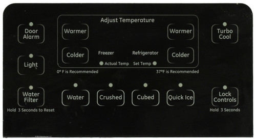 GE Refrigerator 200D7355G066 Dispenser Board