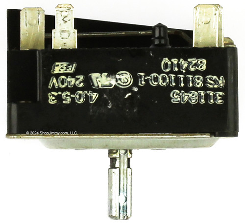 Whirlpool Range 311845 Switch - 4.0-5.34A