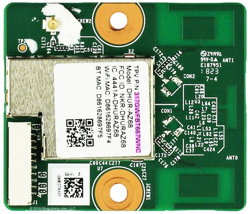 Insignia 317GWFBT667WNC WiFi Wireless Adapter Module