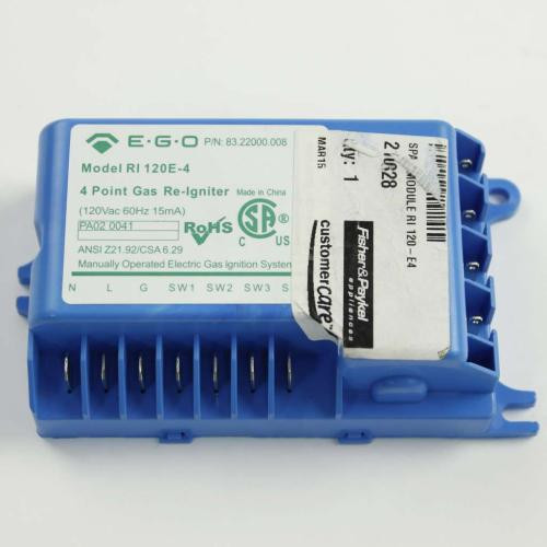 Fisher Paykel 8322000008 Spark Module Ri 120-E4