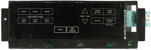 Whirlpool W11511588 Range Control Board- Black Overlay
