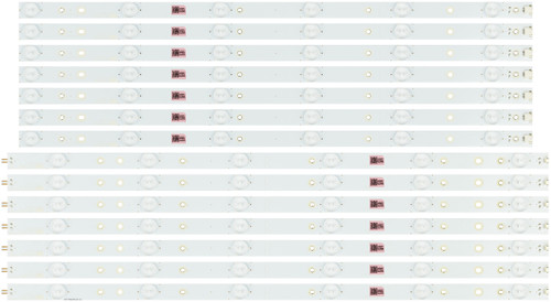 Insignia LB55087 LED Backlight Strips (14) NS-55DR710NA17 NEW