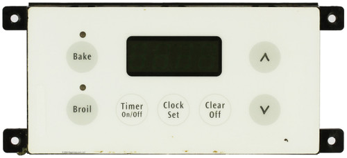 Frigidaire Oven 316222802 Electronic Clock Timer, White Overlay