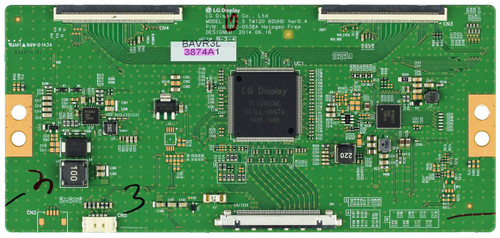LG 6871L-3874A (6870C-0538A) T-Con Board for 60UB8200-UH.AUSWLJR