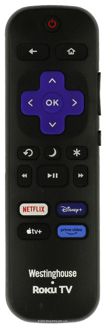 Westinghouse 3026000181 Netflix Disney Apple Prime Remote Control -- Open Bag