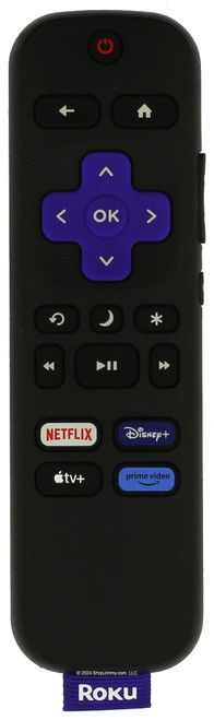 Roku 3026000138 Remote Control Netflix, Disney, AppleTV,  Prime Video -- NEW