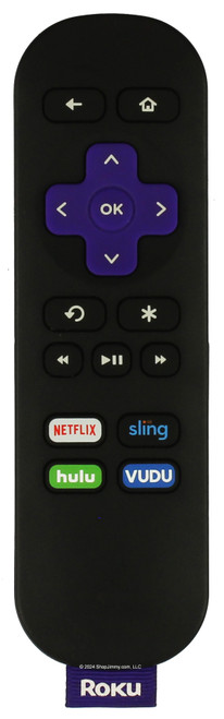 Roku 3226000275 Remote Control Netflix, Sling, Hulu, Vudu -- Open Bag