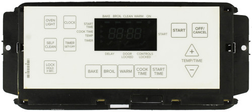 Amana Whirlpool Range W10626965 Control Board-White Overlay