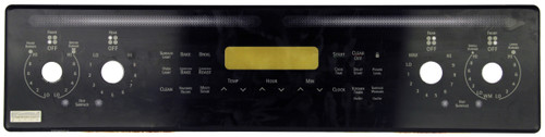 Kenmore GE Oven 205C2483P003 Control Panel - Black