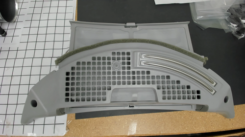 Crosley Dryer W11117429 Lint Chute Assembly