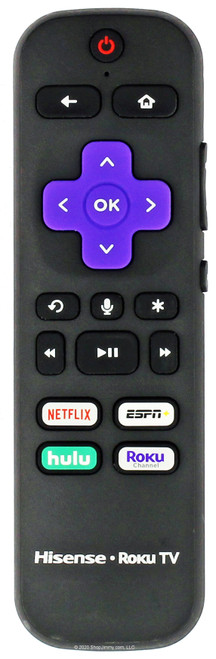 Hisense HURCRUS21 Roku Remote Control -- New