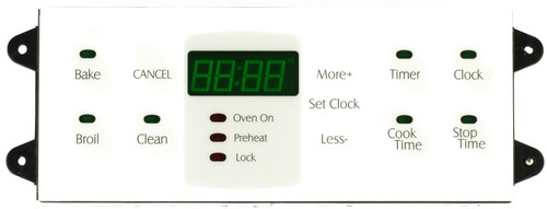 Whirlpool 7601p693-60 Range Control Board-White Overlay