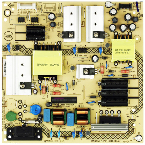 Insignia PLTVHQ351XAF4 Power Supply Board