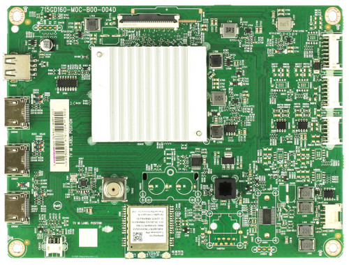 Vizio 756TXNCB02K034 Main Board for V4K55M-0801