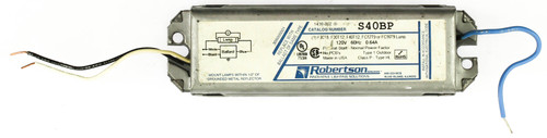 Robertson S40BP 1 Lamp Magnetic Ballast