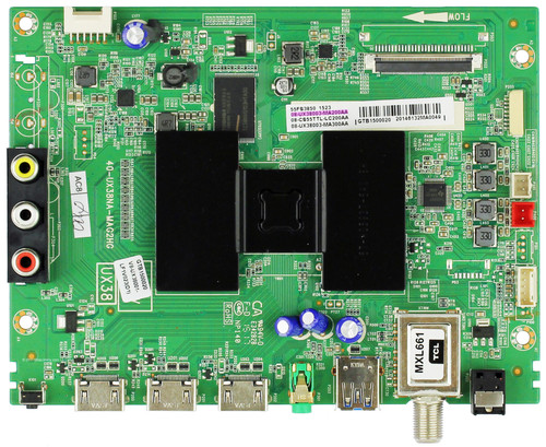 TCL 08-UX38003-MA200AA Main Board for 55FS3850