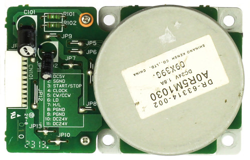 Shinano Kenshi DR-63314-002 A0R5M1030 DC Motor 24V 1.8A 