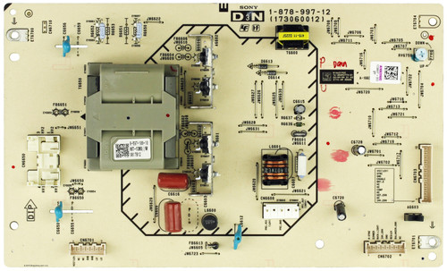 Sony A-1663-192-C D3N Board for KDL-52VL150 KDL-52XBR9 KDL-52Z5100