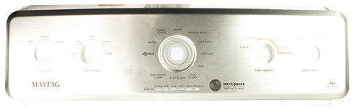 Maytag Washer W10877641 Console Control 