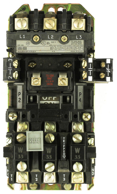 Allen Bradley 509-BOD Non Reversing Motor Starter